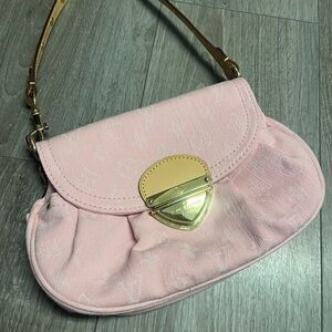 LV Pink Monogram Shoulder Bag